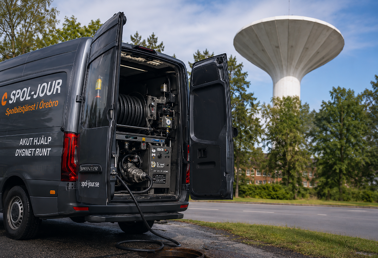 Örebro – Spol-Jour utför avloppsjour i Örebro