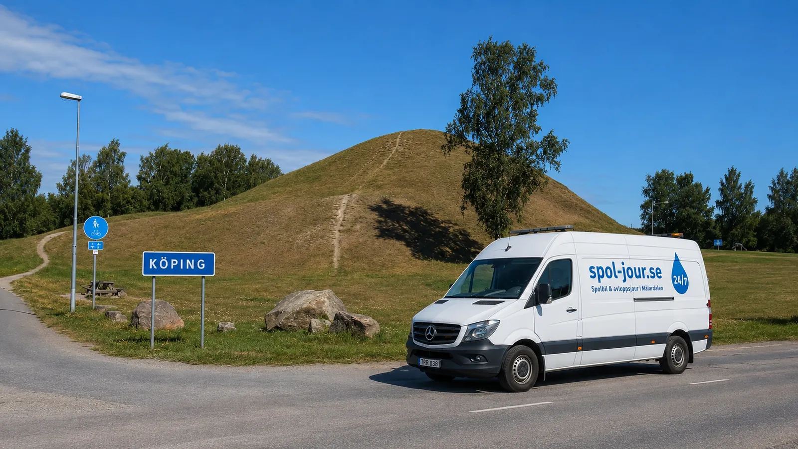 Köping vid Mälaren – Spol-Jour utför avloppsjour i Köpings kommun